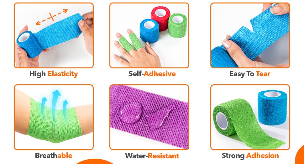 Self Adhesive Cohesive Bandage image 2